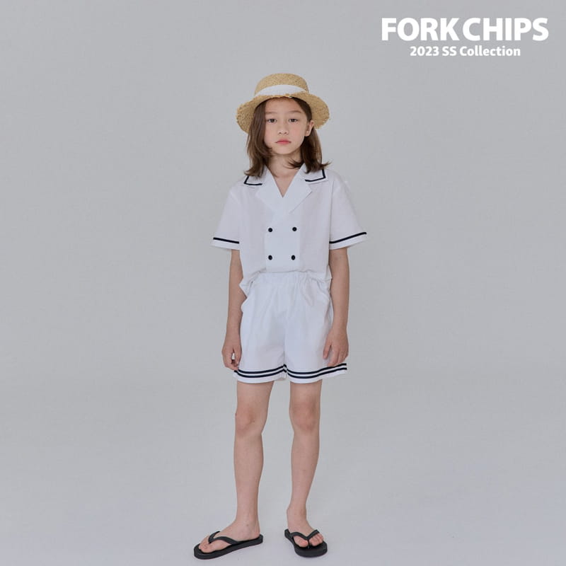 Fork Chips - Korean Children Fashion - #Kfashion4kids - Garden Shorts - 12