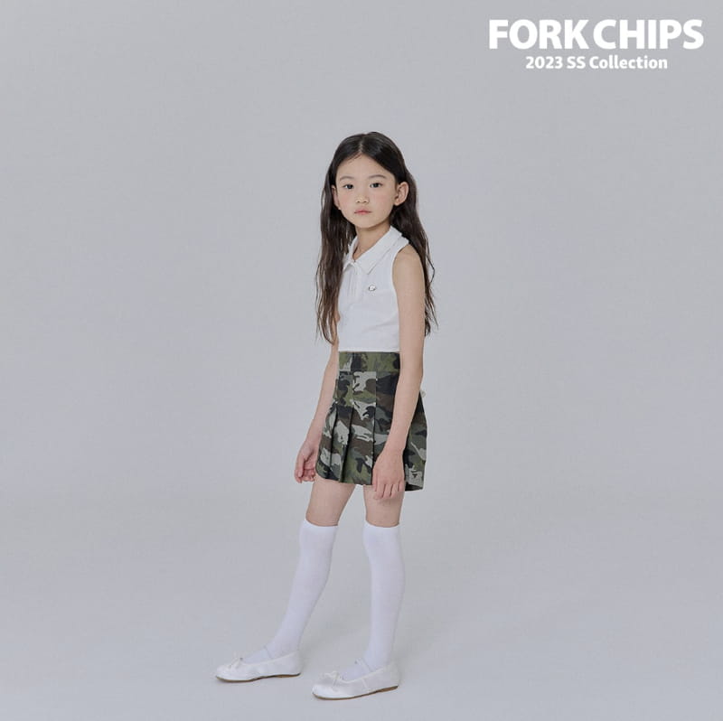 Fork Chips - Korean Children Fashion - #childofig - Libet Skirt - 5