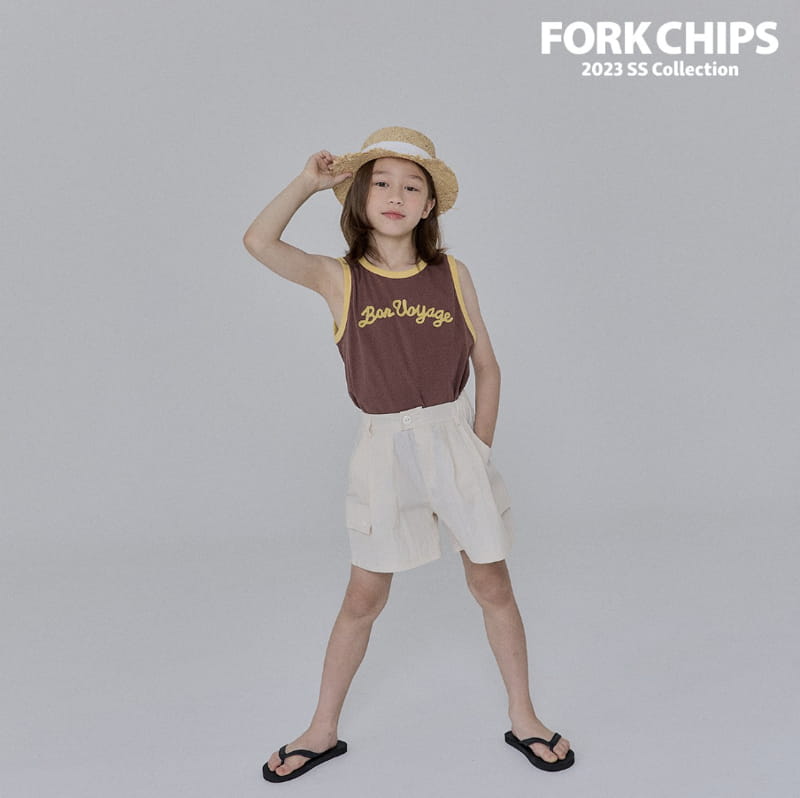 Fork Chips - Korean Children Fashion - #childrensboutique - Glem Cargo Shorts - 7