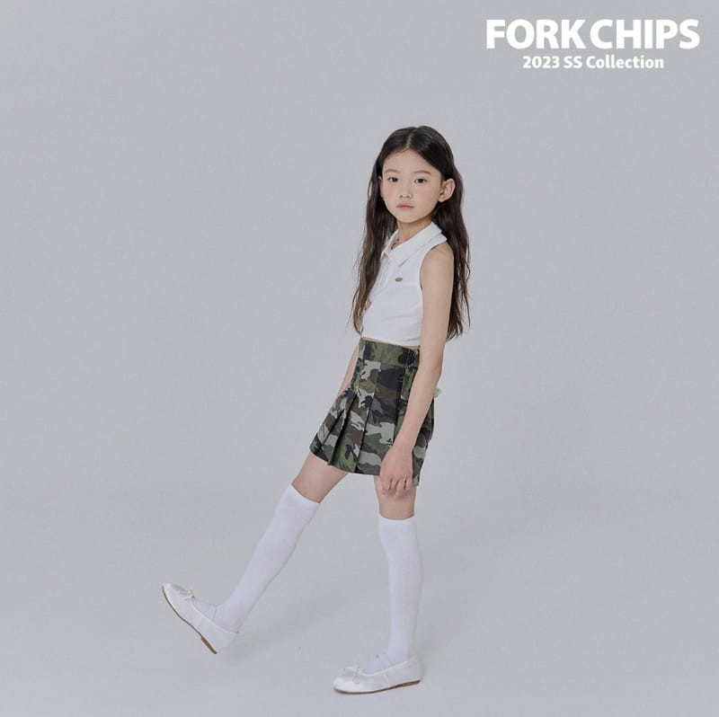 Fork Chips - Korean Children Fashion - #childrensboutique - Libet Skirt - 6