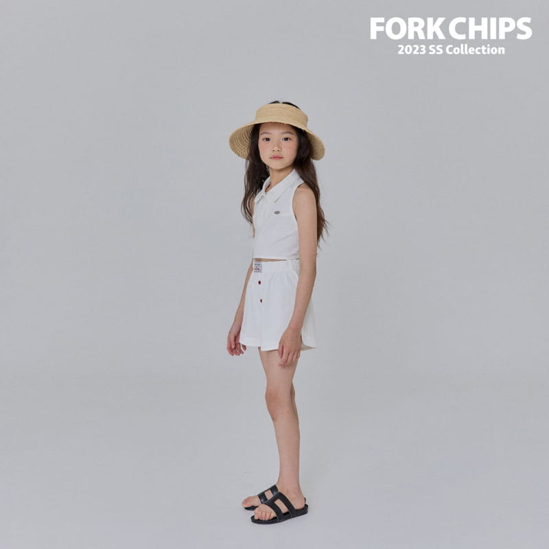 Fork Chips - Korean Children Fashion - #childofig - Kitch Wholter Collar Tee - 4