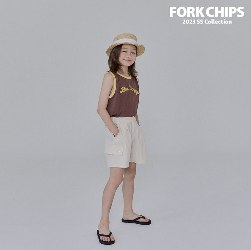 Fork Chips - Korean Children Fashion - #designkidswear - Glem Cargo Shorts - 8