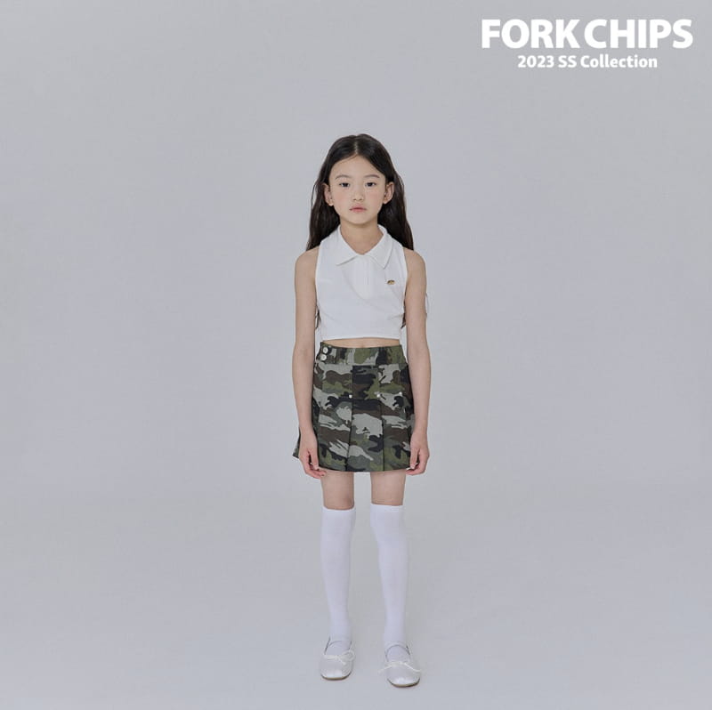 Fork Chips - Korean Children Fashion - #designkidswear - Libet Skirt - 7