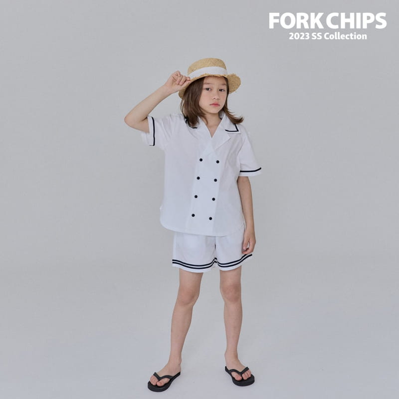 Fork Chips - Korean Children Fashion - #designkidswear - Garden Shirt - 7