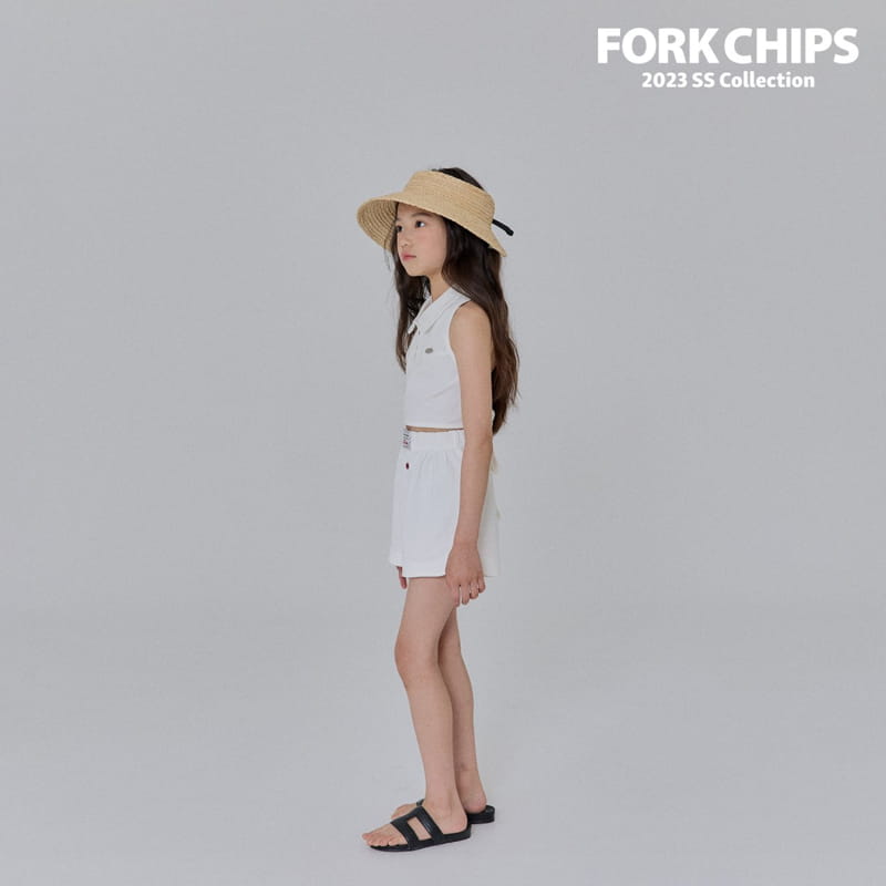 Fork Chips - Korean Children Fashion - #designkidswear - Kitch Wholter Collar Tee - 5