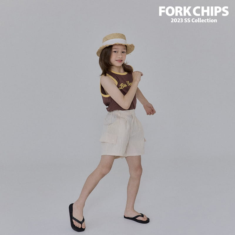 Fork Chips - Korean Children Fashion - #discoveringself - Glem Cargo Shorts - 9