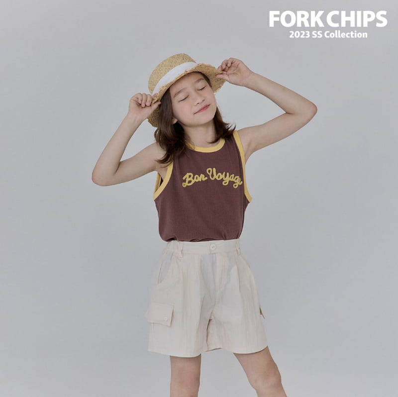 Fork Chips - Korean Children Fashion - #fashionkids - Glem Cargo Shorts - 10