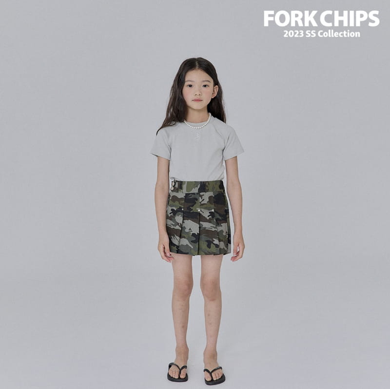 Fork Chips - Korean Children Fashion - #fashionkids - Libet Skirt - 9