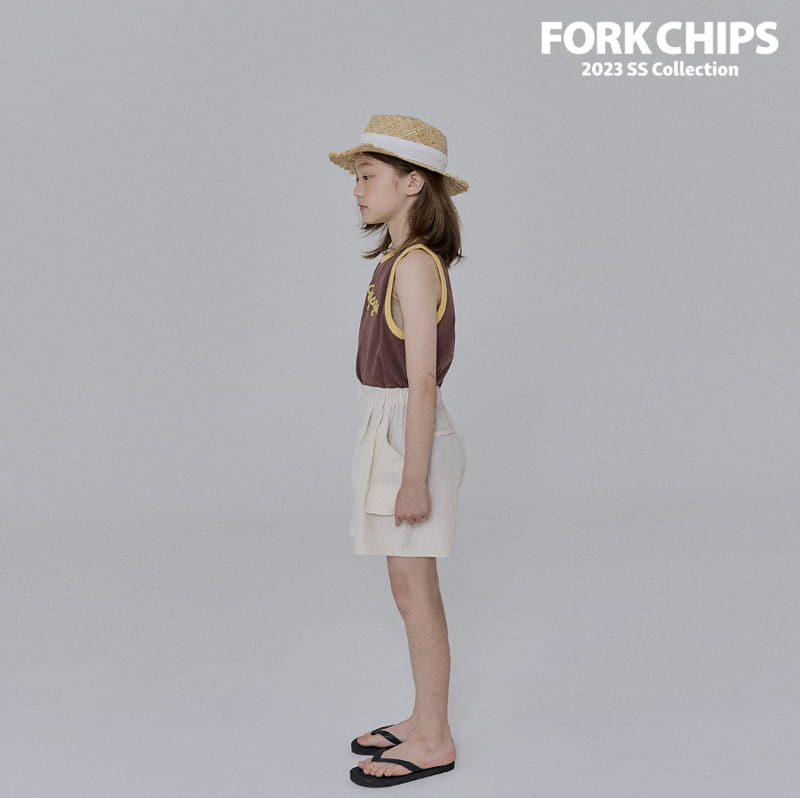 Fork Chips - Korean Children Fashion - #kidsshorts - Glem Cargo Shorts - 11