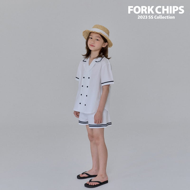 Fork Chips - Korean Children Fashion - #kidsstore - Garden Shirt - 11