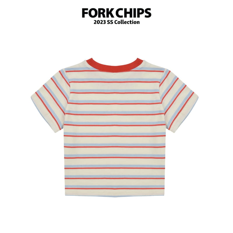 Fork Chips - Korean Children Fashion - #littlefashionista - Peanut Pocket Tee