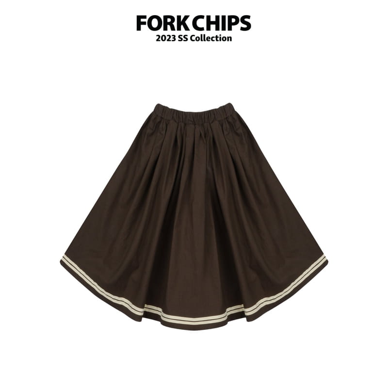 Fork Chips - Korean Children Fashion - #littlefashionista - Garden Skirt