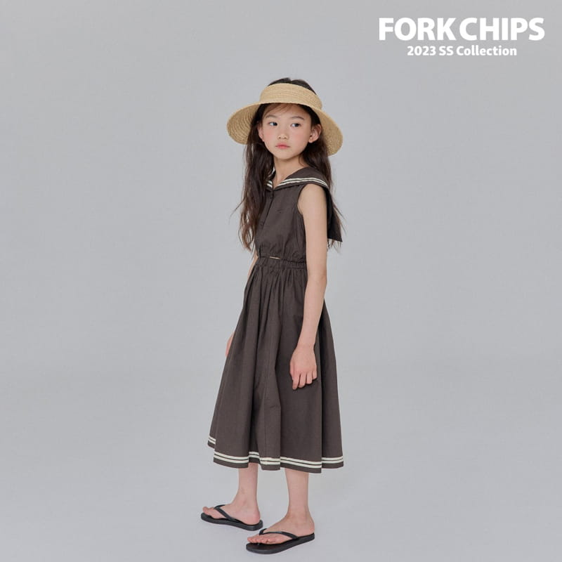 Fork Chips - Korean Children Fashion - #magicofchildhood - Garden Crop Blouse - 3