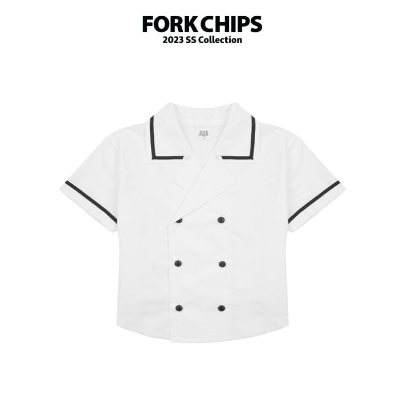 Fork Chips - Korean Children Fashion - #magicofchildhood - Garden Shirt