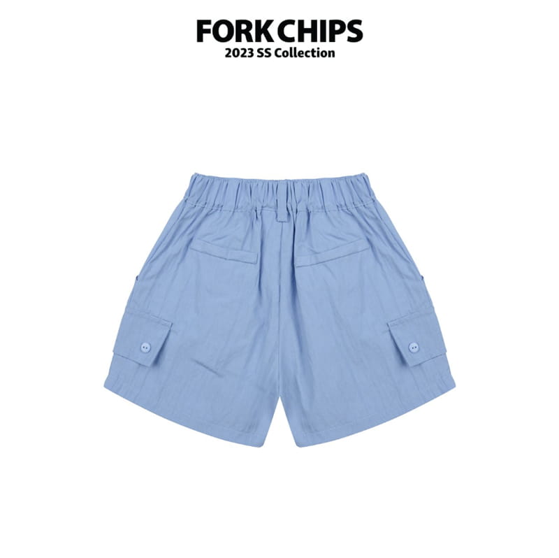 Fork Chips - Korean Children Fashion - #minifashionista - Glem Cargo Shorts