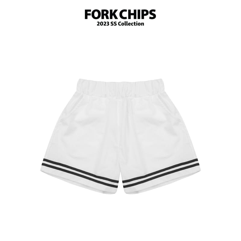 Fork Chips - Korean Children Fashion - #minifashionista - Garden Shorts