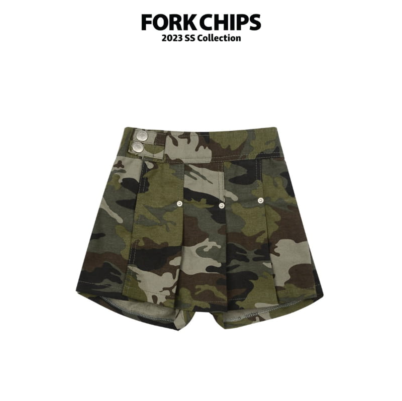 Fork Chips - Korean Children Fashion - #prettylittlegirls - Libet Skirt