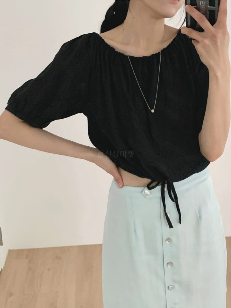 Fre - Korean Women Fashion - #momslook - Henny Puff Blouse - 6