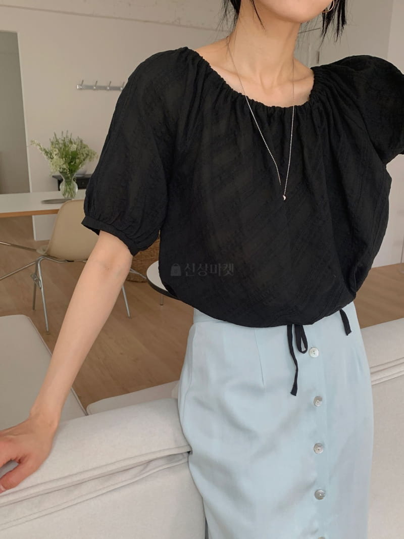 Fre - Korean Women Fashion - #thelittlethings - Henny Puff Blouse - 5