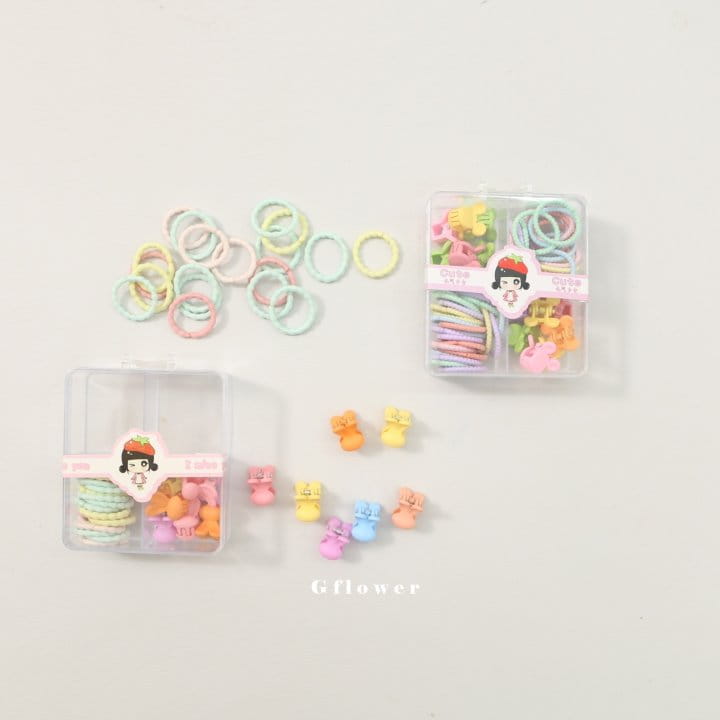 G Flower - Korean Children Fashion - #kidzfashiontrend - Mini Ring Hairring Set - 12