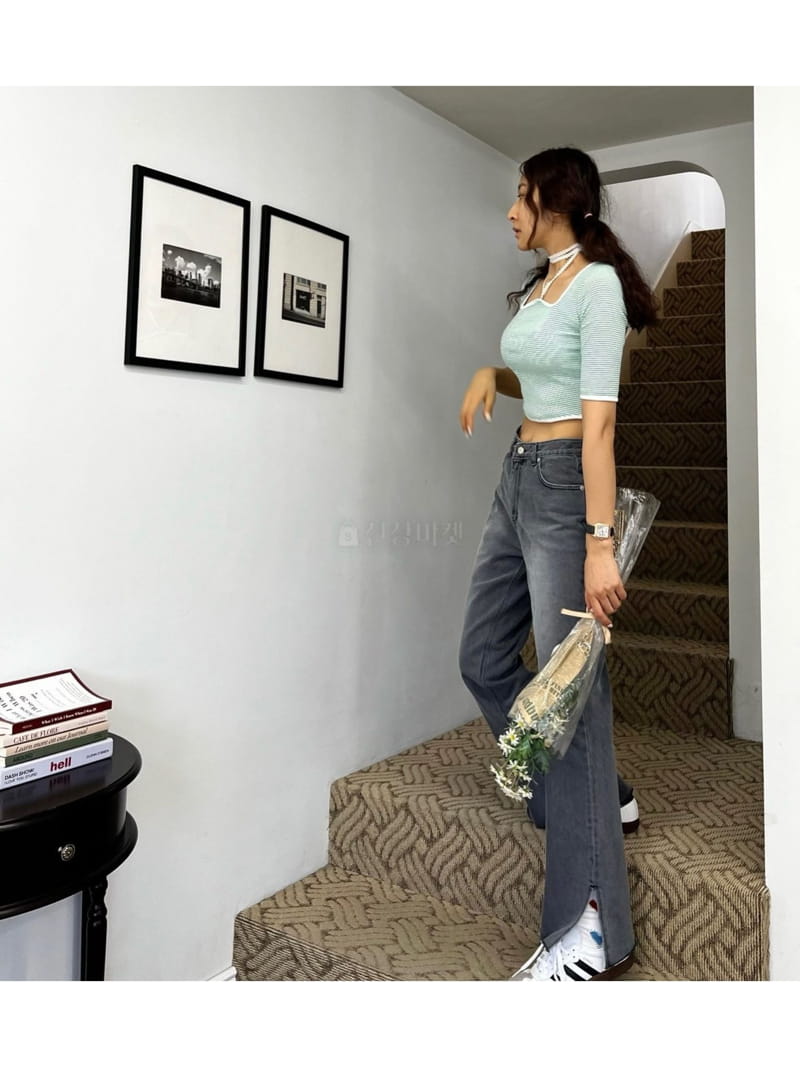 Garden Women - Korean Women Fashion - #momslook - Wave Tee - 7