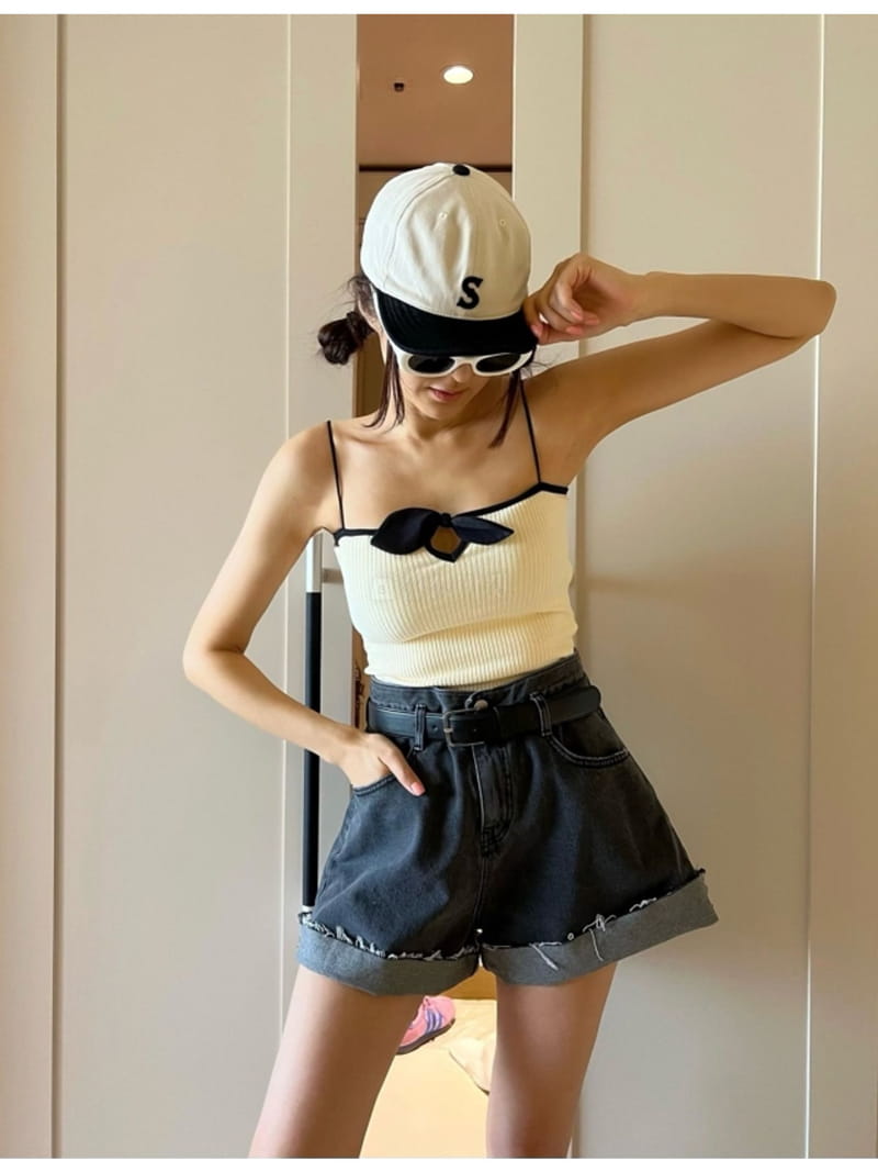 Garden Women - Korean Women Fashion - #momslook - Ribbon Top