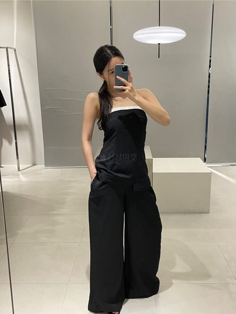 Garden Women - Korean Women Fashion - #momslook - Layered Jumpsuit - 2