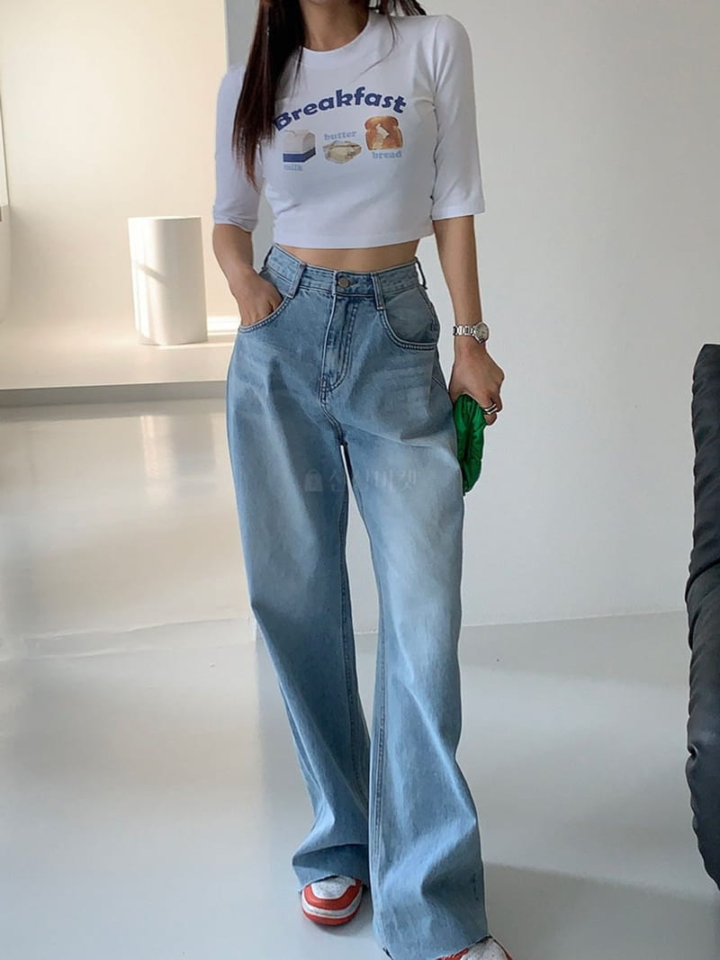 Garden Women - Korean Women Fashion - #vintageinspired - Heart Jeans - 3