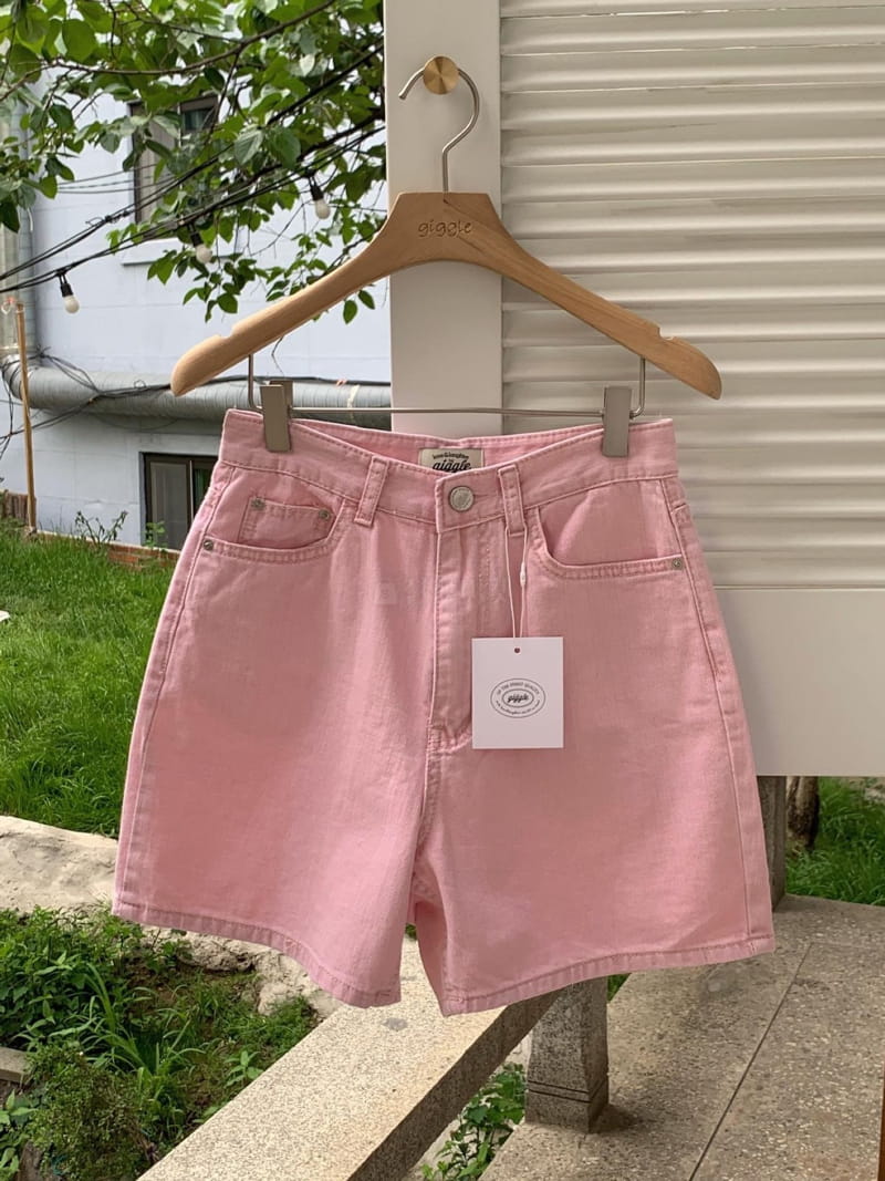 Giggle - Korean Women Fashion - #pursuepretty - Washing Denim Shorts