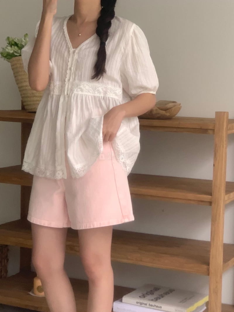 Giggle - Korean Women Fashion - #womensfashion - Frill Blouse - 7