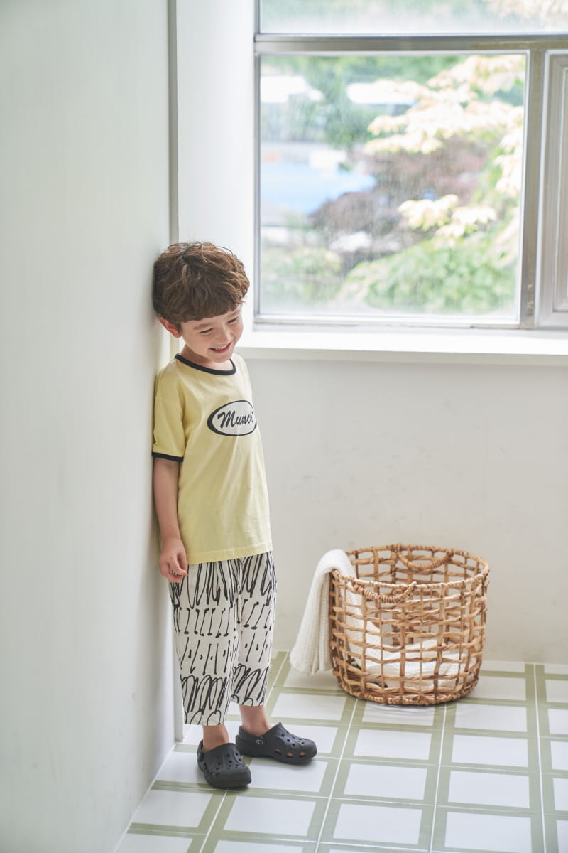 Green Tomato - Korean Children Fashion - #fashionkids - Geometry Wrinkle Pants - 10