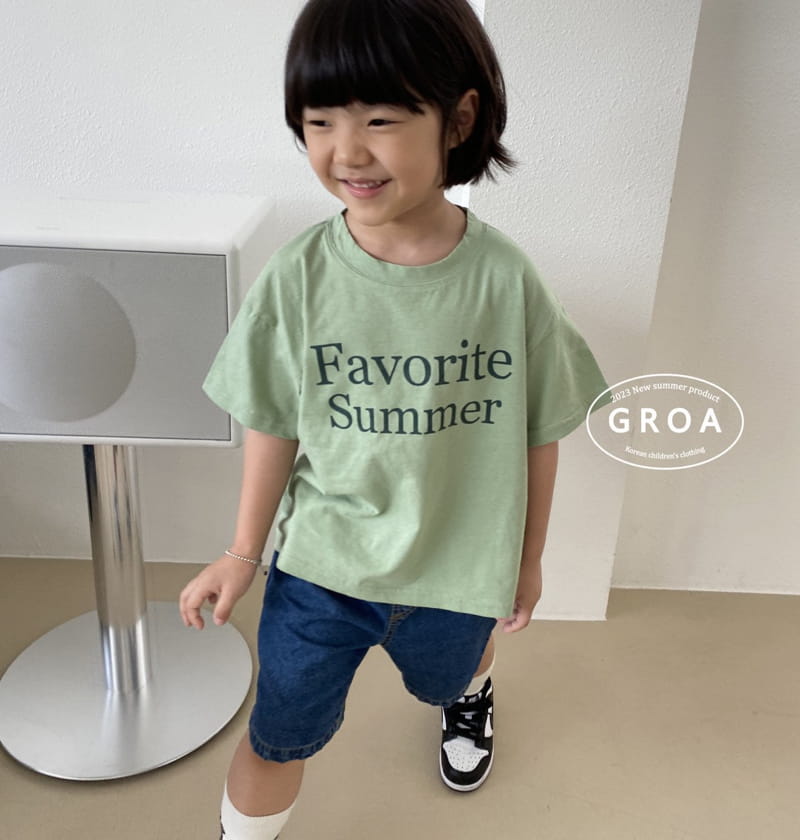 Groa - Korean Children Fashion - #Kfashion4kids - Favorite Summer Tee with Mom - 10