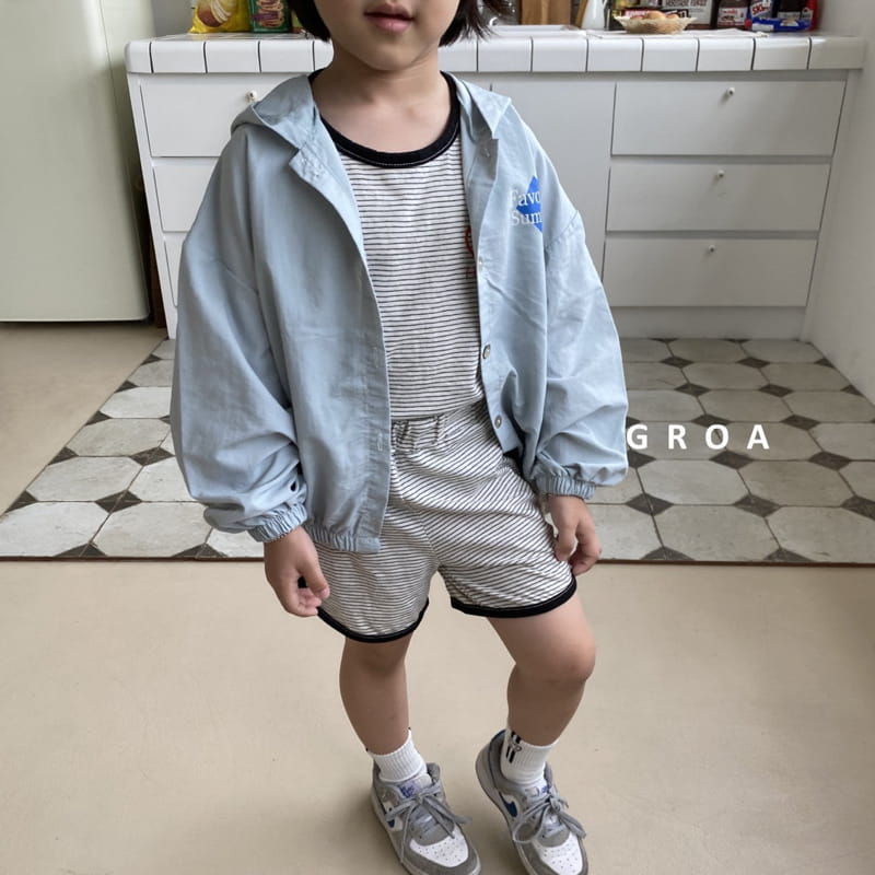 Groa - Korean Children Fashion - #Kfashion4kids - Summer Hoody Jumper - 9