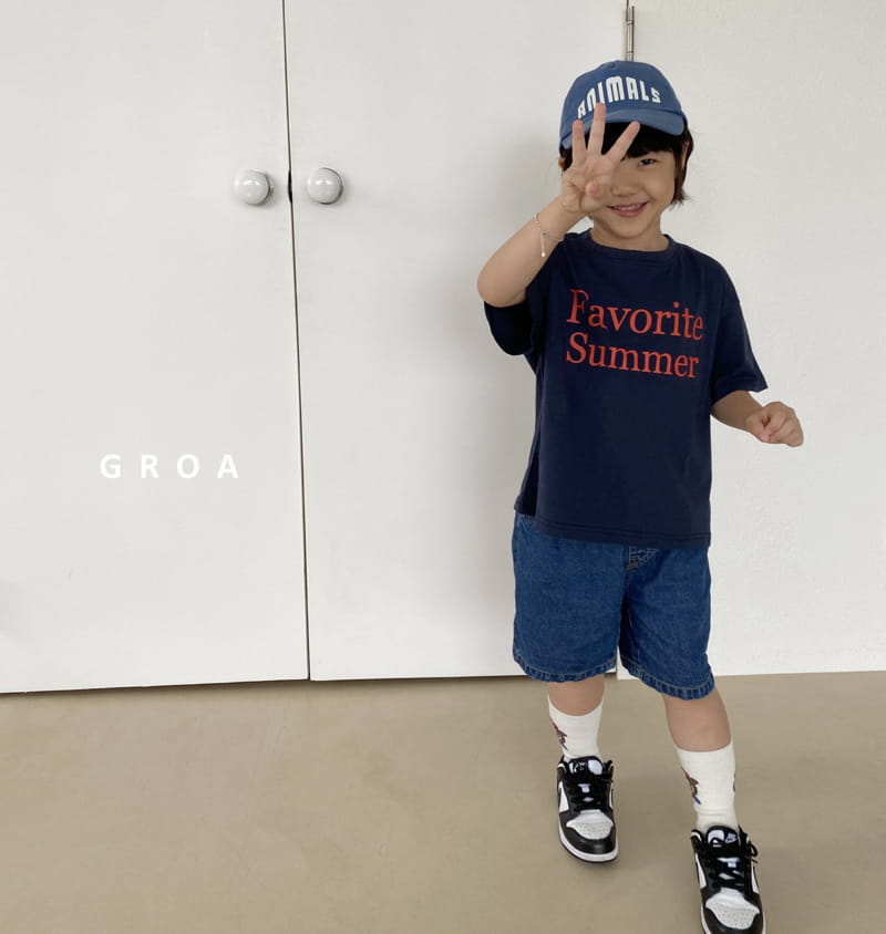 Groa - Korean Children Fashion - #childrensboutique - Favorite Summer Tee with Mom - 5