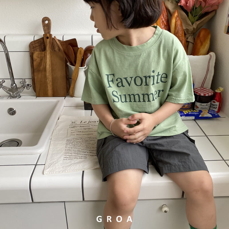 Groa - Korean Children Fashion - #stylishchildhood - Favorite Summer Tee with Mom