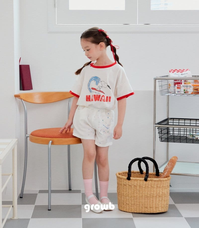 Grow B - Korean Children Fashion - #childofig - Paint Pants