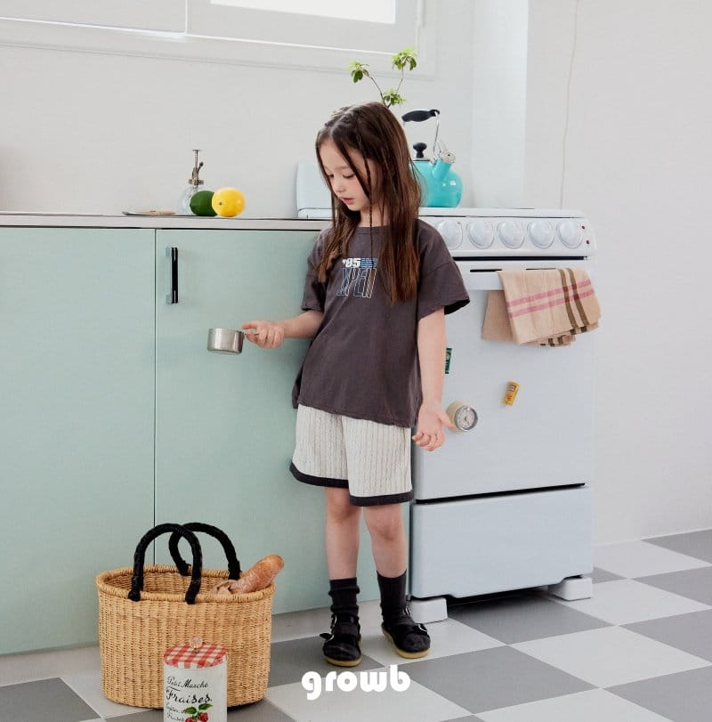 Grow B - Korean Children Fashion - #designkidswear - Us Tee