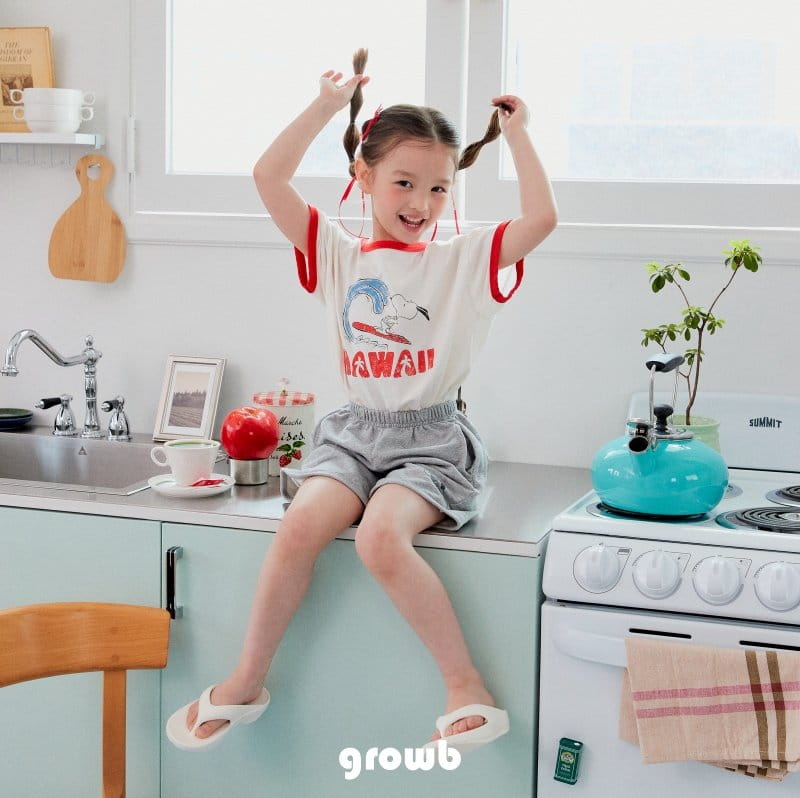 Grow B - Korean Children Fashion - #discoveringself - Snoop Tee