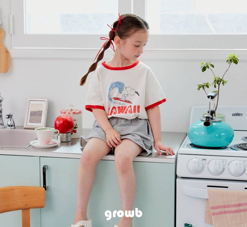 Grow B - Korean Children Fashion - #fashionkids - Snoop Tee - 2