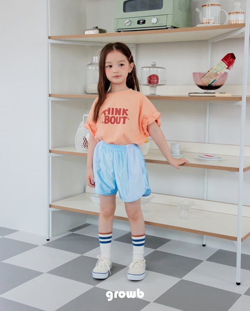 Grow B - Korean Children Fashion - #kidsshorts - Shiny Pants - 8