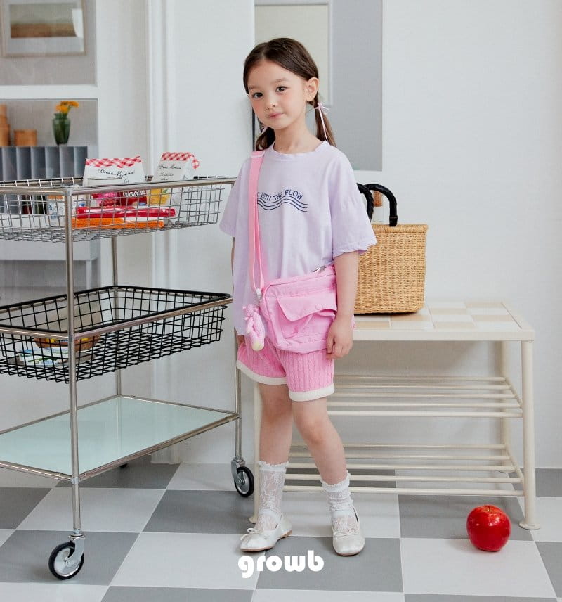 Grow B - Korean Children Fashion - #kidsshorts - Boniti Tee - 5