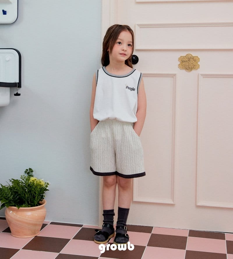 Grow B - Korean Children Fashion - #kidzfashiontrend - Twist Pants - 11