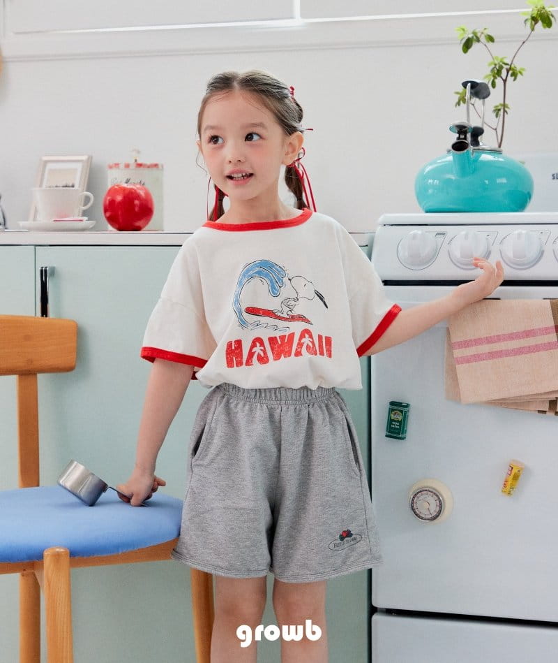 Grow B - Korean Children Fashion - #kidzfashiontrend - Snoop Tee - 5