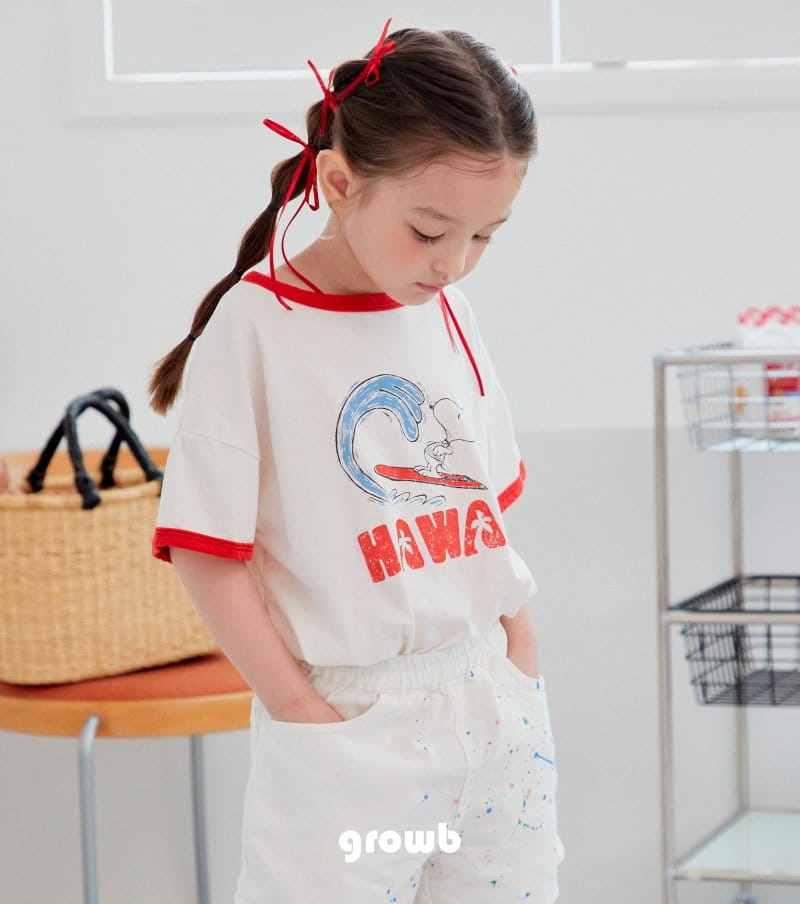 Grow B - Korean Children Fashion - #prettylittlegirls - Snoop Tee - 10