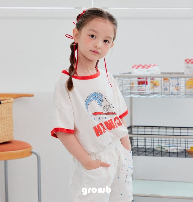 Grow B - Korean Children Fashion - #todddlerfashion - Snoop Tee - 11