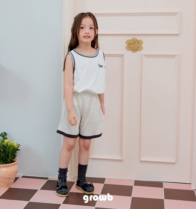 Grow B - Korean Children Fashion - #todddlerfashion - People Sleeveless - 10