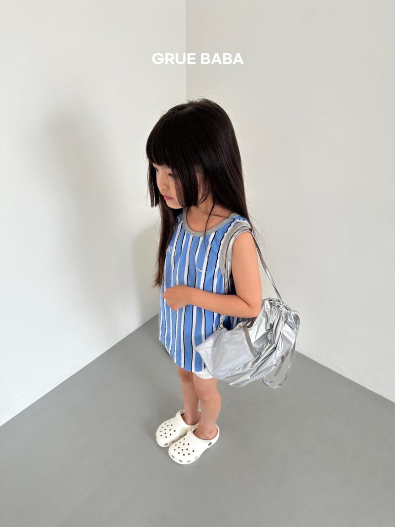 Grue Baba - Korean Children Fashion - #designkidswear - Milk Sleeveless - 6