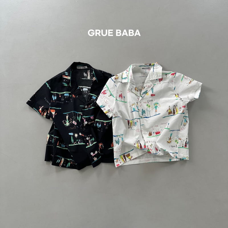 Grue Baba - Korean Children Fashion - #stylishchildhood - Vacance Shirt - 6