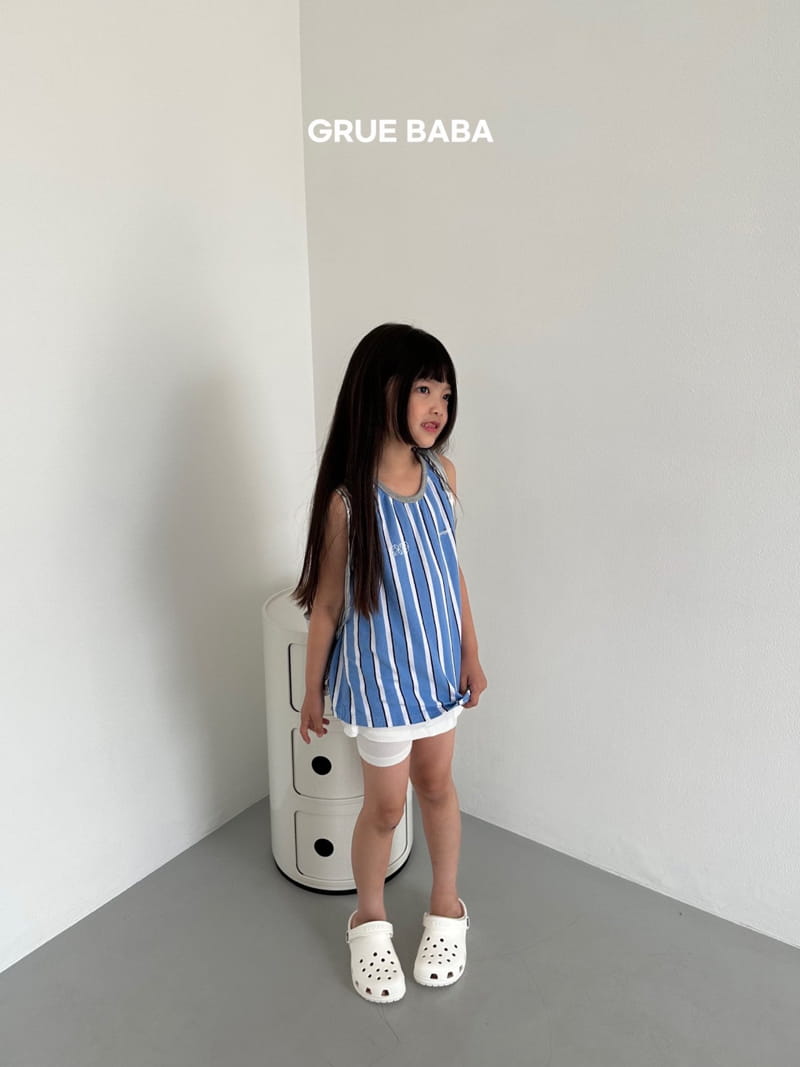 Grue Baba - Korean Children Fashion - #stylishchildhood - Milk Sleeveless - 3