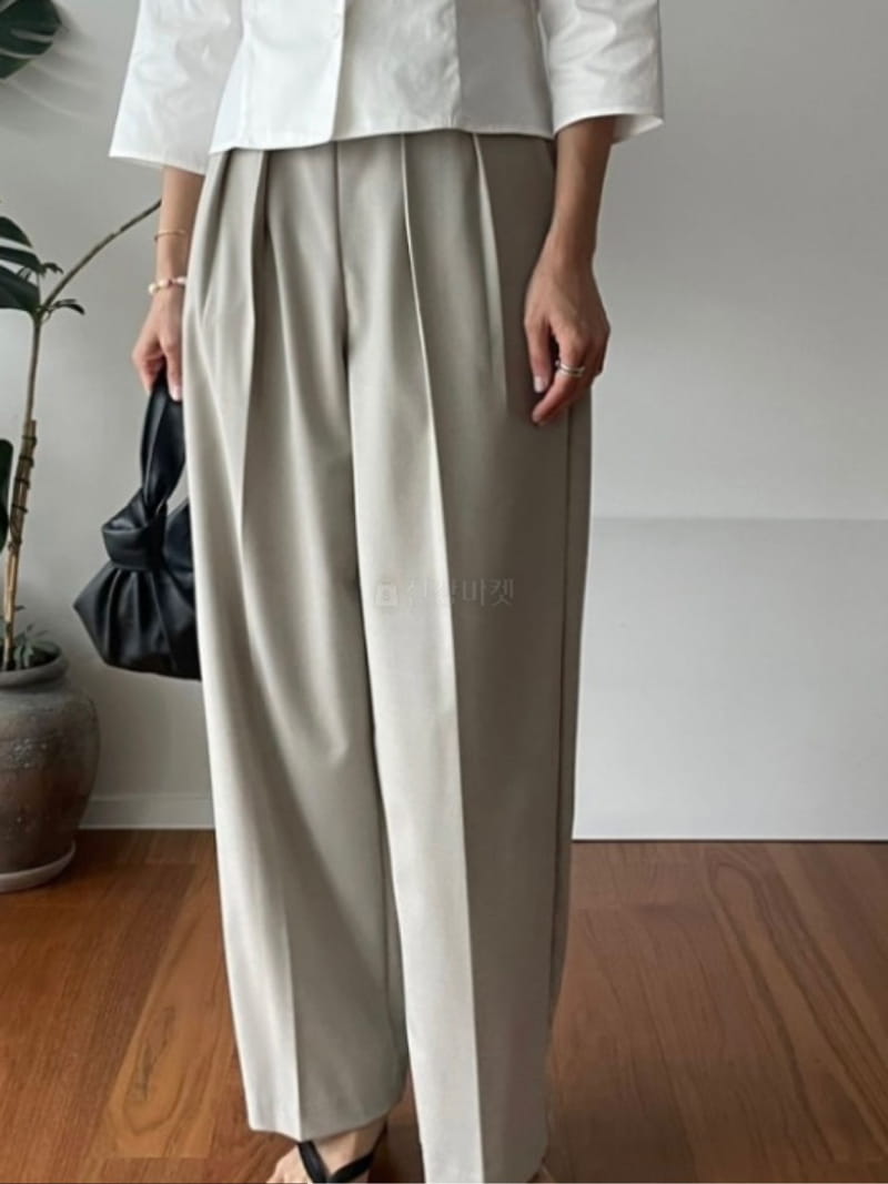 Hautte - Korean Women Fashion - #momslook - Port Wide Pants - 10